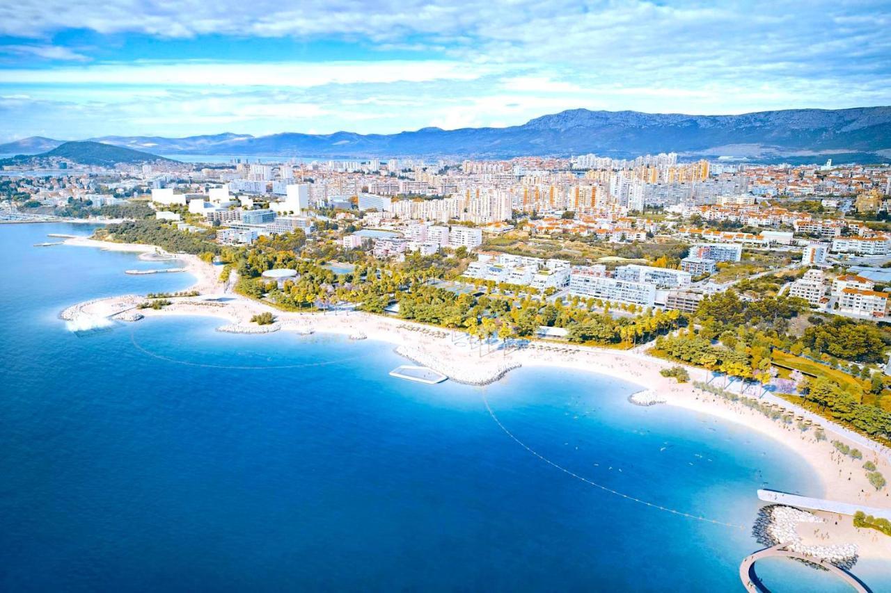 ספליט Lux Holiday Apartment Tony @ 10 Min Znjan Beach מראה חיצוני תמונה